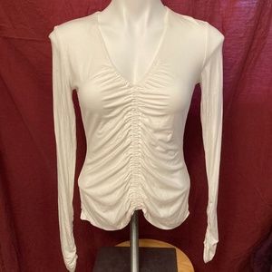 Bailey 44 Long Sleeve White Blouse - LAST DAY!